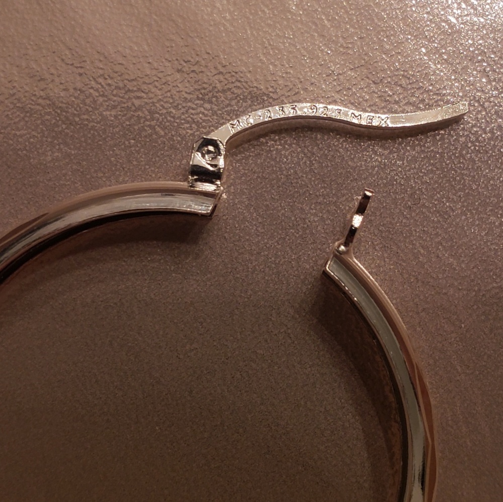 Silver 925 earrings - Picture 3 of 4